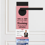 The Real Estate Market is Blooming | Seed Packet Door Hangers Season Door Hanger Market Dwellings