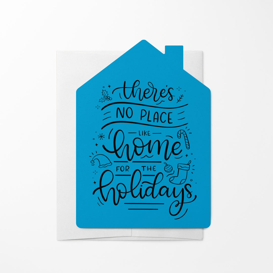 Set of "There's No Place Like Home For The Holidays" Greeting Cards | Envelopes Included | 16-GC002 Greeting Card Market Dwellings