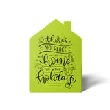 "There's No Place Like Home For The Holidays" | Real Estate Greeting Cards with Envelopes Greeting Card Market Dwellings