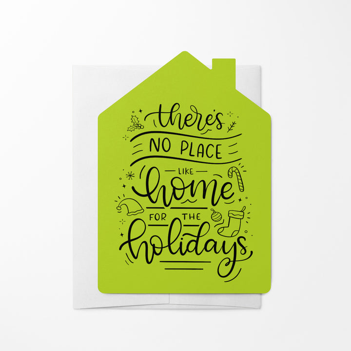 Set of "There's No Place Like Home For The Holidays" Greeting Cards | Envelopes Included | 16-GC002 Greeting Card Market Dwellings