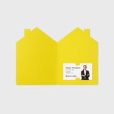 "There's No Place Like Home For The Holidays" | Real Estate Greeting Cards with Envelopes Greeting Card Market Dwellings