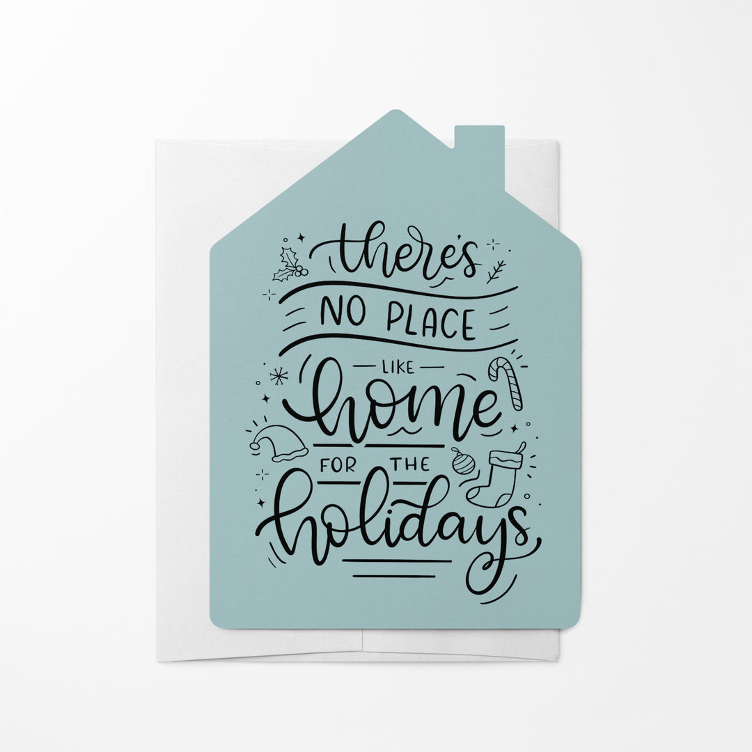 Set of "There's No Place Like Home For The Holidays" Greeting Cards | Envelopes Included | 16-GC002