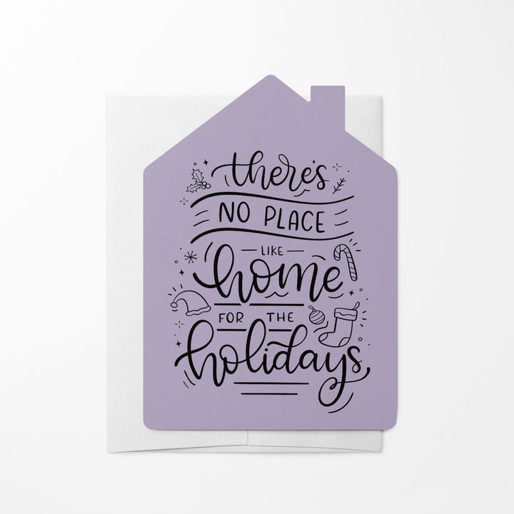 Set of "There's No Place Like Home For The Holidays" Greeting Cards | Envelopes Included | 16-GC002