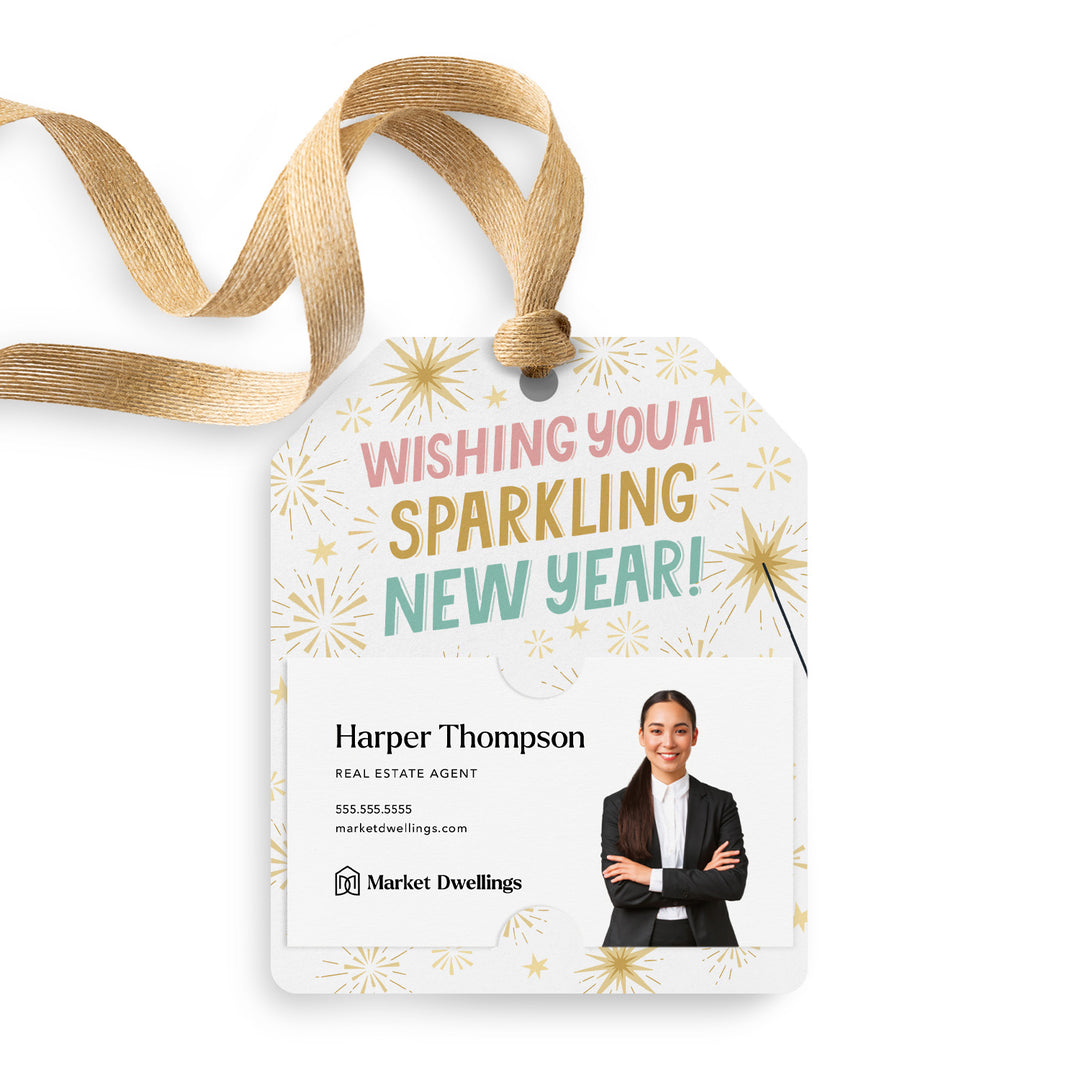 Wishing You A Sparkling New Year! | Gift Tags Gift Tag Market Dwellings