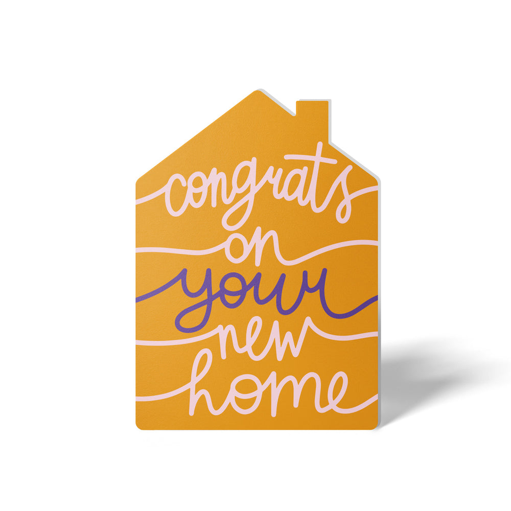 Congrats on your new home | Real Estate Greeting Cards with Envelopes Greeting Card Market Dwellings