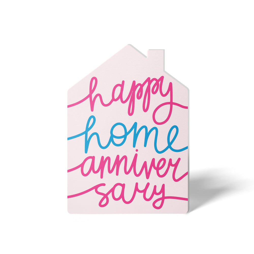 Happy home anniversary | Real Estate & Mortgage Greeting Cards with Envelopes Greeting Card Market Dwellings