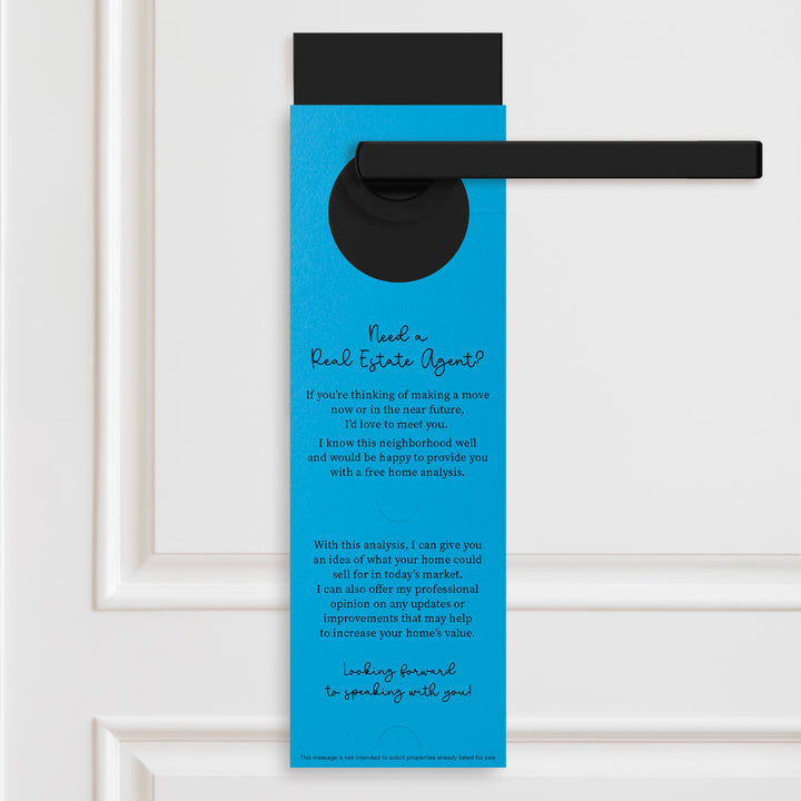 Vertical | I Just Sold Your Neighbor's House | Double Sided Real Estate Door Hangers | 17-DH005 Door Hanger Market Dwellings