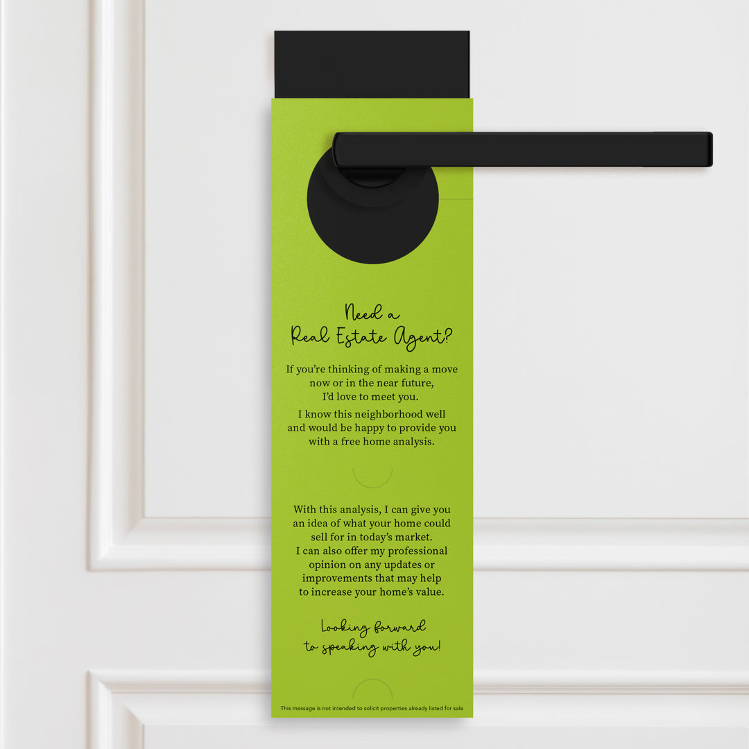 Vertical | I Just Sold Your Neighbor's House | Double Sided Real Estate Door Hangers | 17-DH005 Door Hanger Market Dwellings