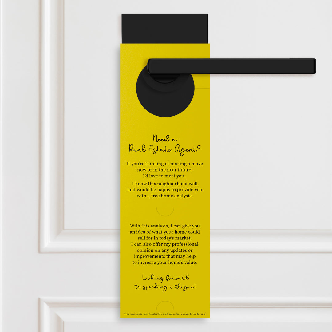 Vertical | I Just Sold Your Neighbor's House | Double Sided Real Estate Door Hangers | 17-DH005 Door Hanger Market Dwellings