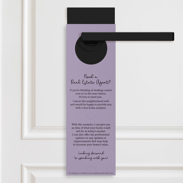 Vertical | I Just Sold Your Neighbor's House | Double Sided Real Estate Door Hangers | 17-DH005 Door Hanger Market Dwellings