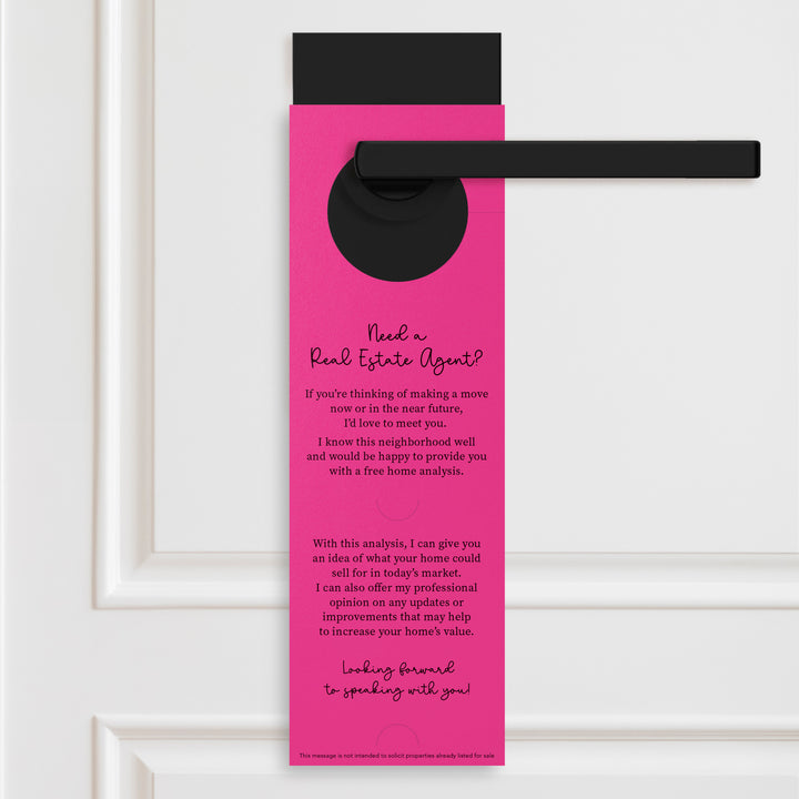 Vertical | I Just Sold Your Neighbor's House | Double Sided Real Estate Door Hangers | 17-DH005