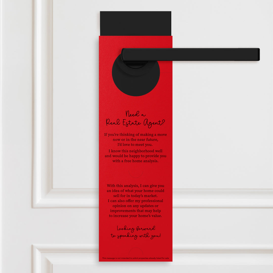 Vertical | I Just Sold Your Neighbor's House | Double Sided Real Estate Door Hangers | 17-DH005