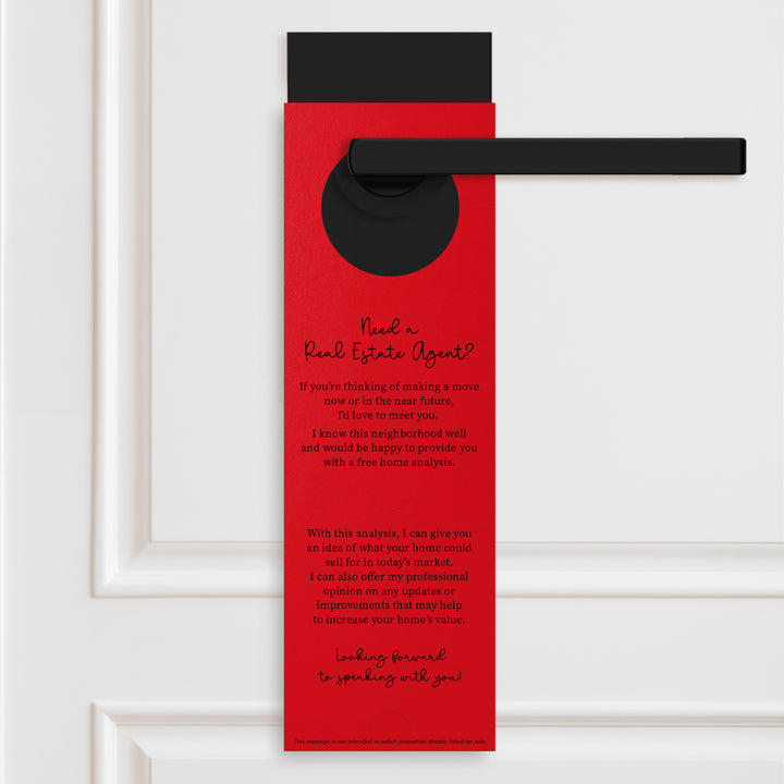 Vertical | I Just Sold Your Neighbor's House | Double Sided Real Estate Door Hangers | 17-DH005