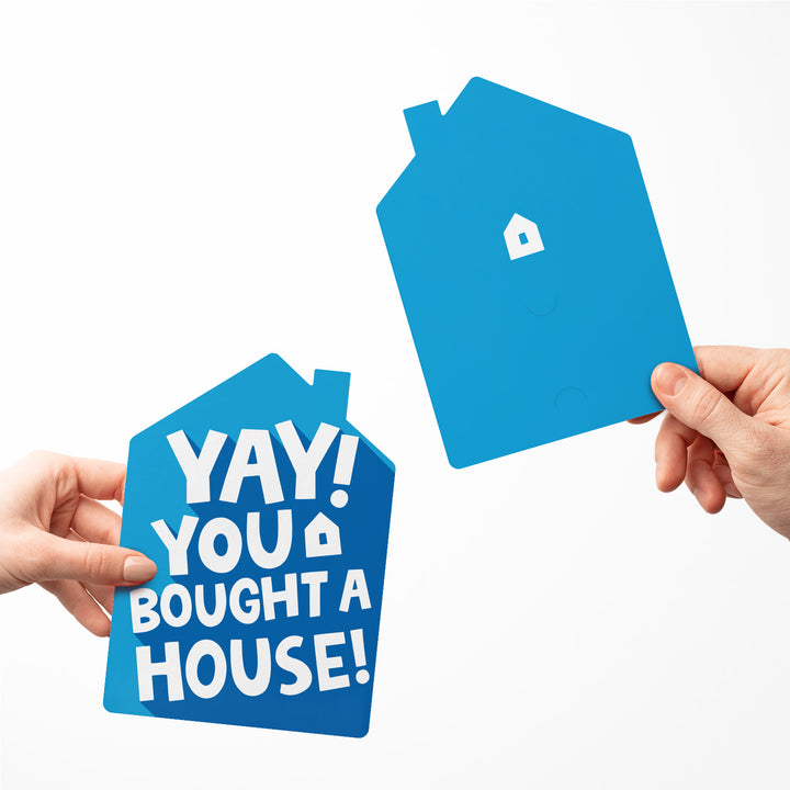 Set of Yay! You bought a House! | Greeting Cards | Envelopes Included | 172-GC002-AB Greeting Card Market Dwellings