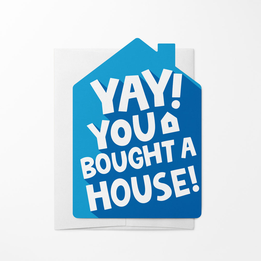 Set of Yay! You bought a House! | Greeting Cards | Envelopes Included | 172-GC002-AB Greeting Card Market Dwellings