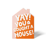 Yay! You bought a House! | Real Estate Greeting Cards with Envelopes Greeting Card Market Dwellings SUNRISE ORANGE 10