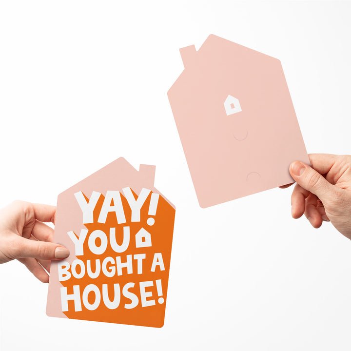 Set of Yay! You bought a House! | Greeting Cards | Envelopes Included | 172-GC002-AB Greeting Card Market Dwellings