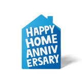 Happy Home Anniversary | Real Estate Greeting Cards with Envelopes Greeting Card Market Dwellings BRIGHT BLUE 10