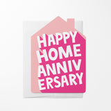 Happy Home Anniversary | Real Estate Greeting Cards with Envelopes Greeting Card Market Dwellings