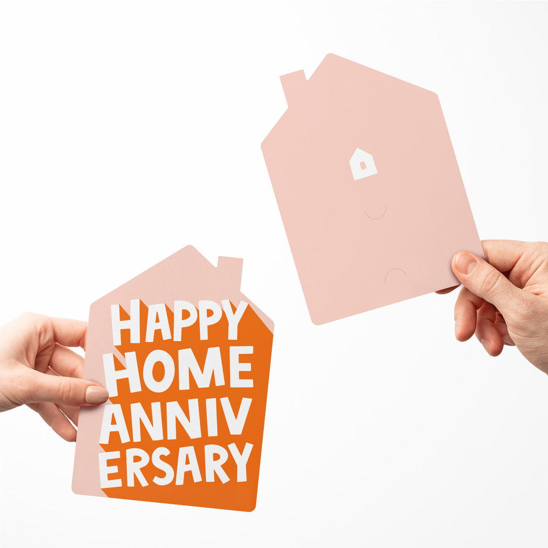 Set of Happy Home Anniversary | Greeting Cards | Envelopes Included | 173-GC002-AB Greeting Card Market Dwellings