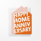 Happy Home Anniversary | Real Estate Greeting Cards with Envelopes Greeting Card Market Dwellings