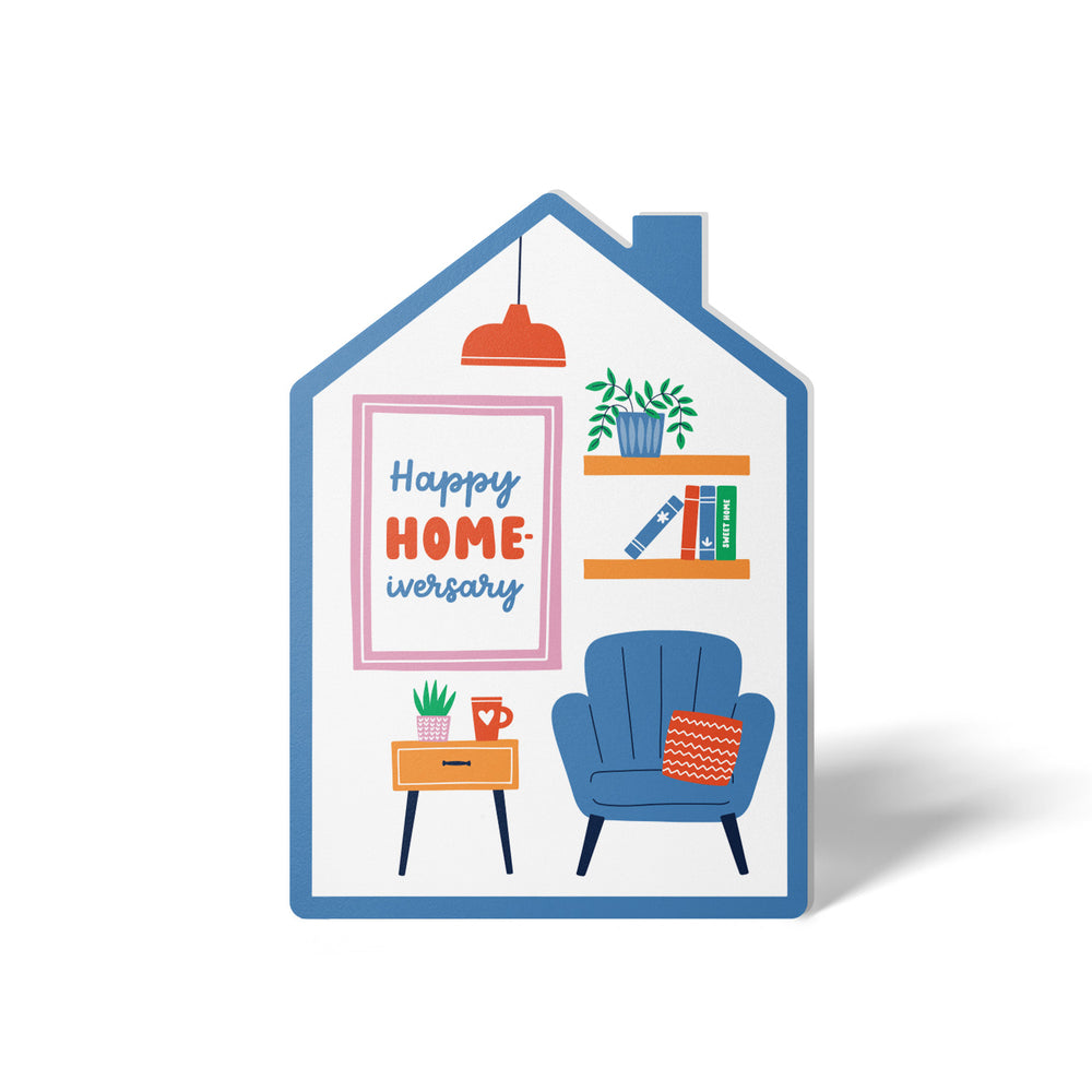 Happy Home-iversary | Real Estate Greeting Cards with Envelopes Greeting Card Market Dwellings