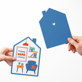 Happy Home-iversary | Real Estate Greeting Cards with Envelopes Greeting Card Market Dwellings