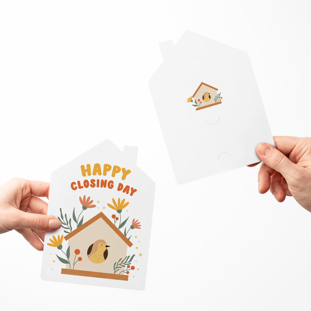 Set of Happy Closing Day | Greeting Cards | Envelopes Included | 175-GC002 Greeting Card Market Dwellings