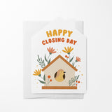 Happy Closing Day | Real Estate Greeting Cards with Envelopes Greeting Card Market Dwellings