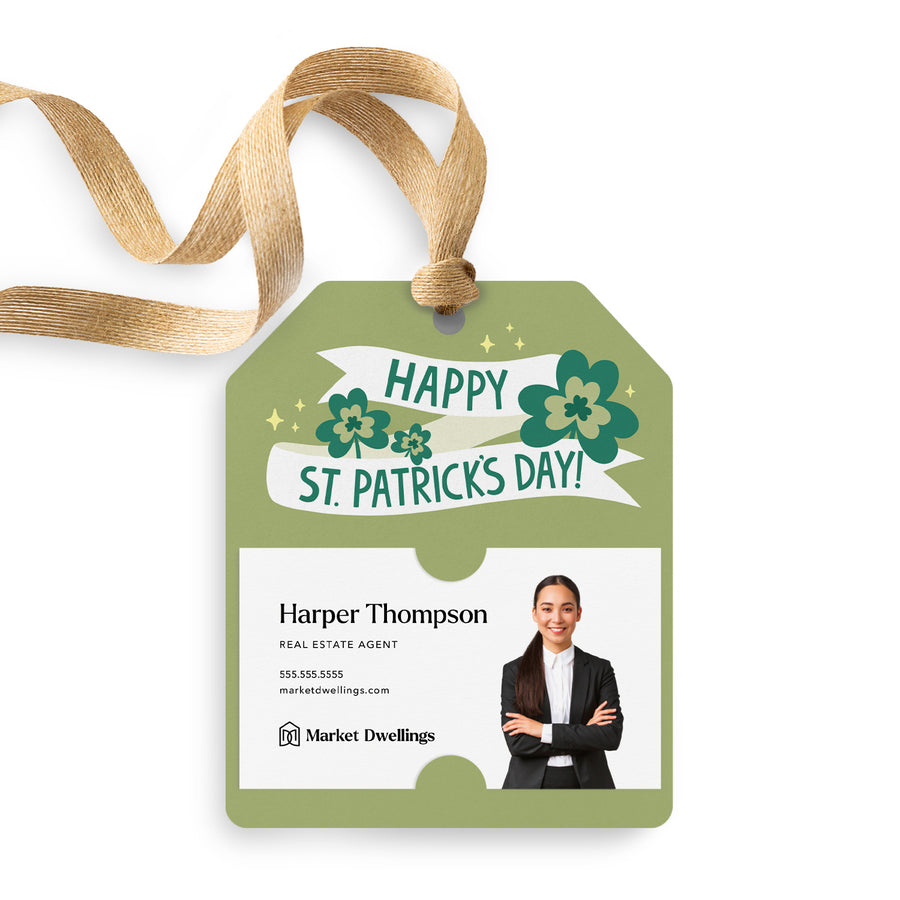 Happy St. Patrick's Day! | Gift Tags Gift Tag Market Dwellings GREEN