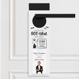 Looking For A BOO-tiful New Home? | Halloween Door Hangers Holiday Door Hanger Market Dwellings WHITE 10