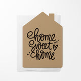 "Home Sweet Home" | Greeting Cards with Envelopes Greeting Card Market Dwellings