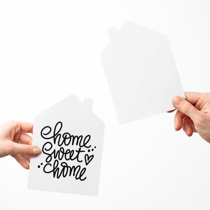 Set of "Home Sweet Home" Greeting Cards | Envelopes Included | 18-GC002