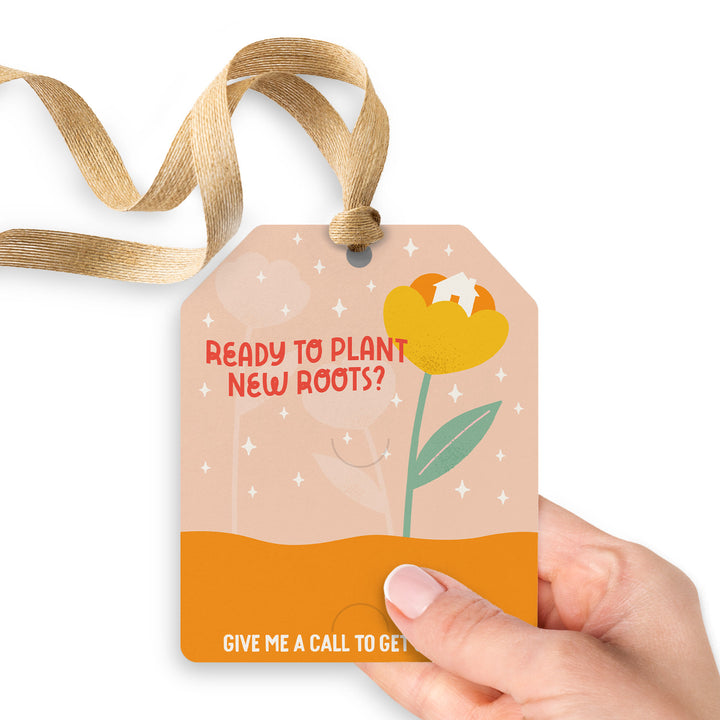 Ready To Plant New Roots? | Gift Tags Gift Tag Market Dwellings