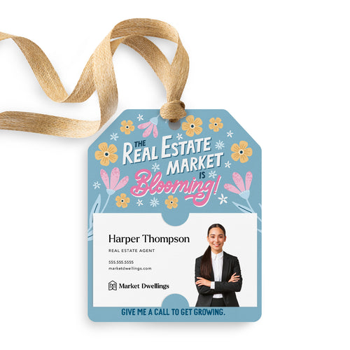 The Real Estate Market Is Blooming! | Gift Tags Gift Tag Market Dwellings