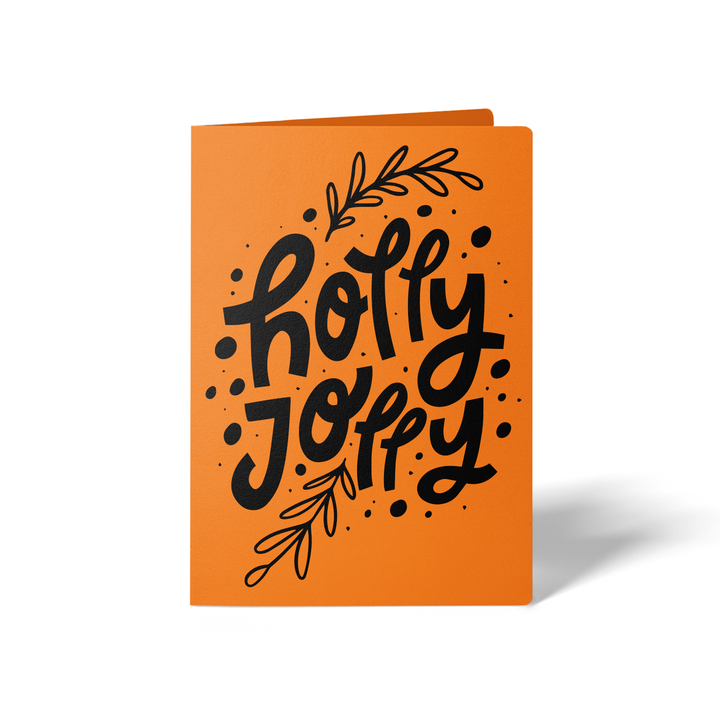 Holly Jolly Greeting Cards | Envelopes Included Greeting Card Market Dwellings CARROT