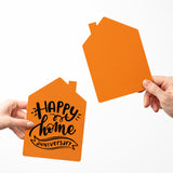 "Happy Home Anniversary" | Real Estate & Mortgage Greeting Cards with Envelopes Greeting Card Market Dwellings