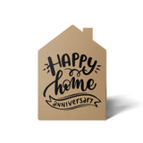 "Happy Home Anniversary" | Real Estate & Mortgage Greeting Cards with Envelopes Greeting Card Market Dwellings KRAFT 10