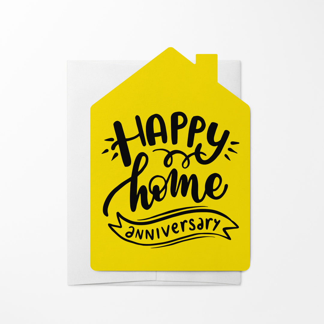 Set of "Happy Home Anniversary" Greeting Cards | Envelopes Included | 19-GC002 Greeting Card Market Dwellings