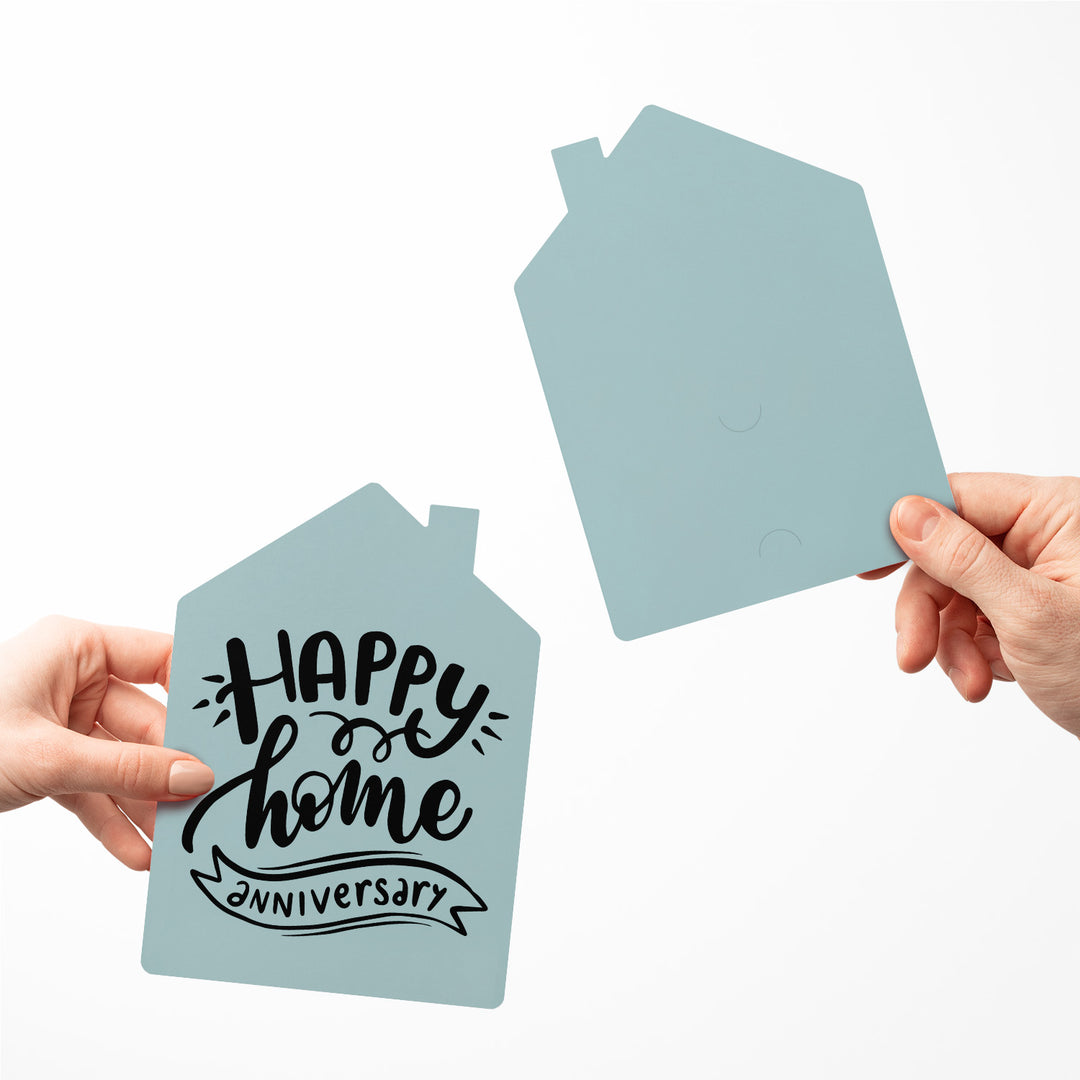 Set of "Happy Home Anniversary" Greeting Cards | Envelopes Included | 19-GC002