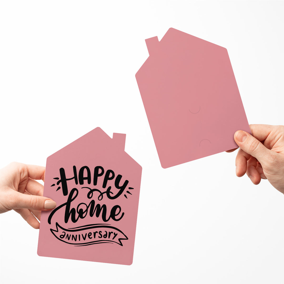 Set of "Happy Home Anniversary" Greeting Cards | Envelopes Included | 19-GC002