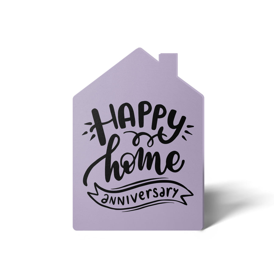 Set of "Happy Home Anniversary" Greeting Cards | Envelopes Included | 19-GC002 Greeting Card Market Dwellings LIGHT PURPLE