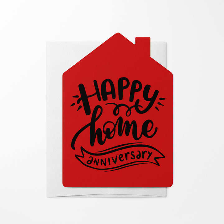 Set of "Happy Home Anniversary" Greeting Cards | Envelopes Included | 19-GC002