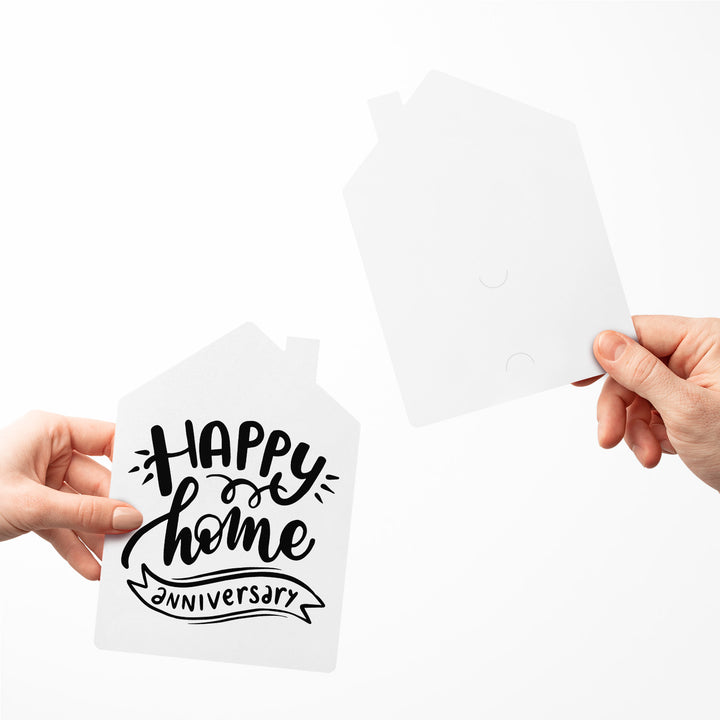 Set of "Happy Home Anniversary" Greeting Cards | Envelopes Included | 19-GC002