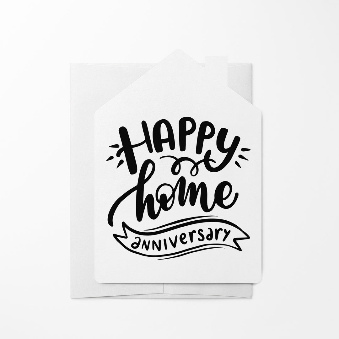 Set of "Happy Home Anniversary" Greeting Cards | Envelopes Included | 19-GC002