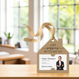 Just Popping By To Say Hi | Gift Tags Gift Tag Market Dwellings