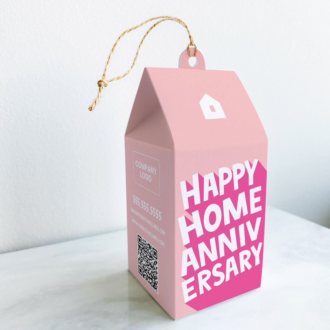 Happy Home Anniversary Pop By Box | Real Estate | 26-BX1-AB Pop By Box Market Dwellings   