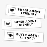 Customizable Buyer Agent Friendly Sign Rider Sign Rider Market Dwellings