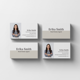 Clean Slate Minimalist | Business Cards Business Cards Market Dwellings