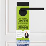 The Real Estate Market is Blooming | Seed Packet Door Hangers Season Door Hanger Market Dwellings